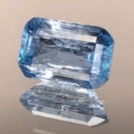 Aquamarine 2.76 Ct Step cut Vietnam