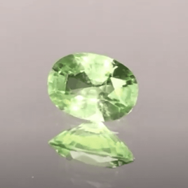 Green garnet 1.01ct