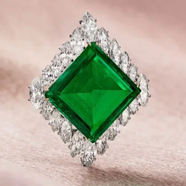 The Agha Khan Emerald Exquisite 37 ct