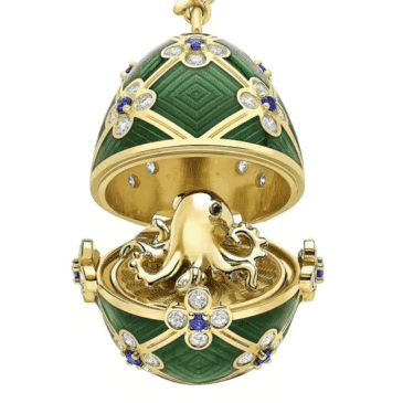 Man charged with theft after allegedly swallowing Fabergé egg